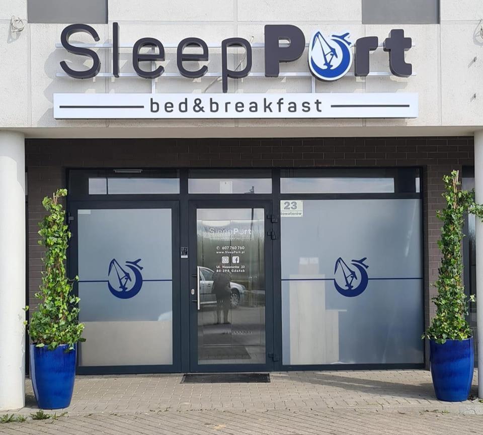 Sleep Port B&B - Bezplatny Parking Гданьск Экстерьер фото